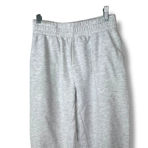 Garage Spring Gray Mix High Rise Relaxed Fleece '90s Jogger Sweatpants XS - Picture 6 of 10